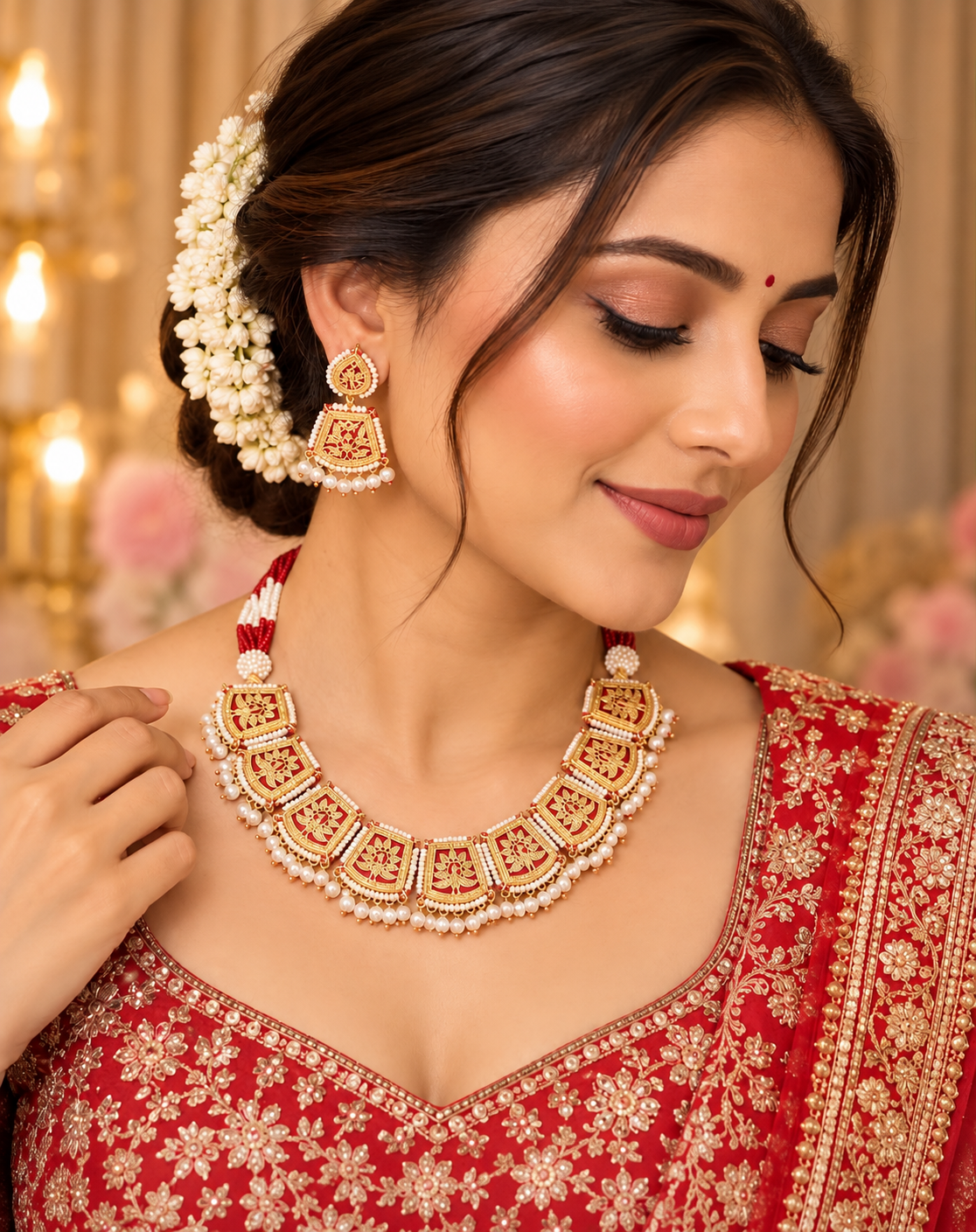 Bridal look