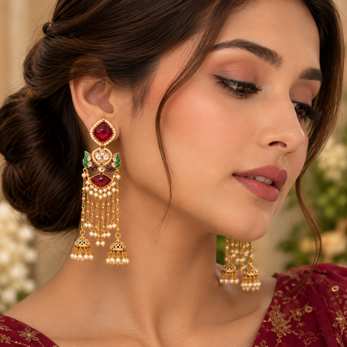 Kashmiri earrings